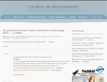 Tablet Screenshot of location-deguisements.com